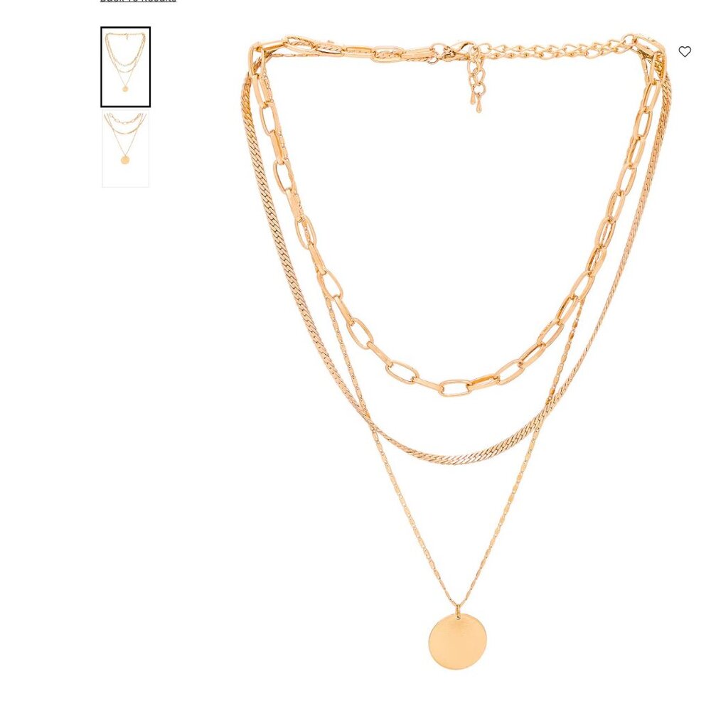 Layered Chain Necklace by 8 Other Reasons